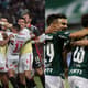 Montagem São Paulo x Palmeiras