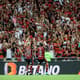 Bangu x Flamengo - Gabigol e Arrascaeta