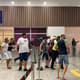 Confusão torcedores do Fluminense no aeroporto