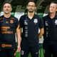 Vítor Pereira e comissão técnica - Palmeiras x Corinthians