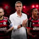 Paulo Sousa, Lázaro e Everton Ribeiro - Flamengo
