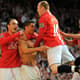 Berbatov, Cristiano Ronaldo, Rooney e Ferdinand - Manchester United