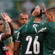 Palmeiras x Fluminense - comemoração Palmeiras