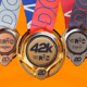As medalhas da Maratona do Rio 2022. Inscrições terminam hoje (18). (Divulgação)