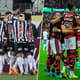 Atlético Mineiro reunidos e do Flamengo reunidos