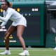 Venus Williams e Jamie Murray em ação em Wimbledon