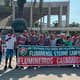 Grupo de torcedores do Fluminense