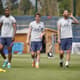 Kimpembe, Michut e Sergio Ramos - PSG