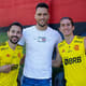 Neto, Everton Ribeiro e Filipe Luís - Flamengo