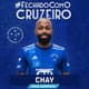 Anúncio de Chay, do Cruzeiro