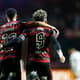 Lázaro e Gabigol - São Paulo x Flamengo
