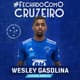 Anúncio de Wesley Gasolina, do Cruzeiro