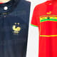 Montagem - Camisas França e Gana