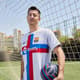 Lewandowski - 3º uniforme do Barcelona