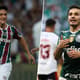 Montagem Fluminense x Palmeiras