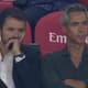 Paulo Sousa assiste jogo do Milan