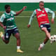 Endrick e Mayke - Treino Palmeiras