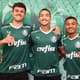 Pedro Lima, Ruan Ribeiro e Kauan Santos - Palmeiras sub-20
