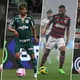 Bragantino, Palmeiras, Flamengo e Atlético-MG