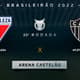 TR - Fortaleza x Atlético MG