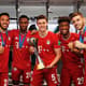 Sarr e companheiros do Bayern