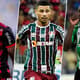 Rodinei (Flamengo), André (Fluminense) e Luiz Henrique (Real Bétis)