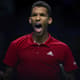 Felix Auger Aliassime vibra em vitória sobre a Itália na Copa Davis