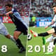 Argentina x Croacia 1998 2018