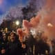 França x Marrocos  - Torcedores em Paris - Champs-Elysees - JULIEN DE ROSA AFP 4