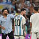 Holanda x Argentina - Messi e Agüero