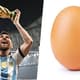 Messi e o ovo - Argentino passa a ter a publicação mais curtida do Instagram