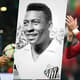 Montagem Pelé, Cristiano Ronaldo e Messi