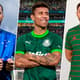 Capa Camisas Cruzeiro, Palmeiras e Portuguesa