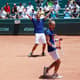 Felipe Meligeni e Rafael Matos vibram em vitória pela Copa Davis