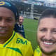 Ronaldinho Gaúcho e Léo Chile