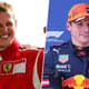 Michael Schumacher e Max Verstappen