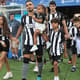Botafogo entrando no maracanã