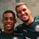 Vanderlan e Rafael Navarro - Vestiário Palmeiras