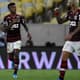 Flamengo x Grêmio - Bruno Henrique e Gabigol