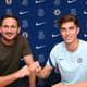 Frank Lampard e Kai Havertz - Chelsea