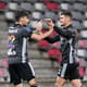 Nîmes x Lyon - Lucas Paquetá e Bruno Guimarães