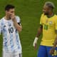 Argentina x Brasil - Messi e Neymar