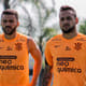Treino Corinthians - Maycon e Júnior Moraes