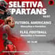 Seleção para novos atletas de futebol americano