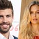 zagueiro Gerard Piqué e a modelo israelense Bar Refaeli. Obrigado.