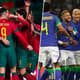 Portugal - Brasil Monatgem 2x1