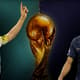 Arte Final copa do mundo: Messi x Mbappé (Corrigido)