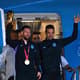 Desembarque seleção argentina em Buenos Aires