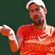 Novak Djokovic treina em Monte Carlo