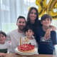 Aniversário de Messi &#8211; Antonella e filhos
